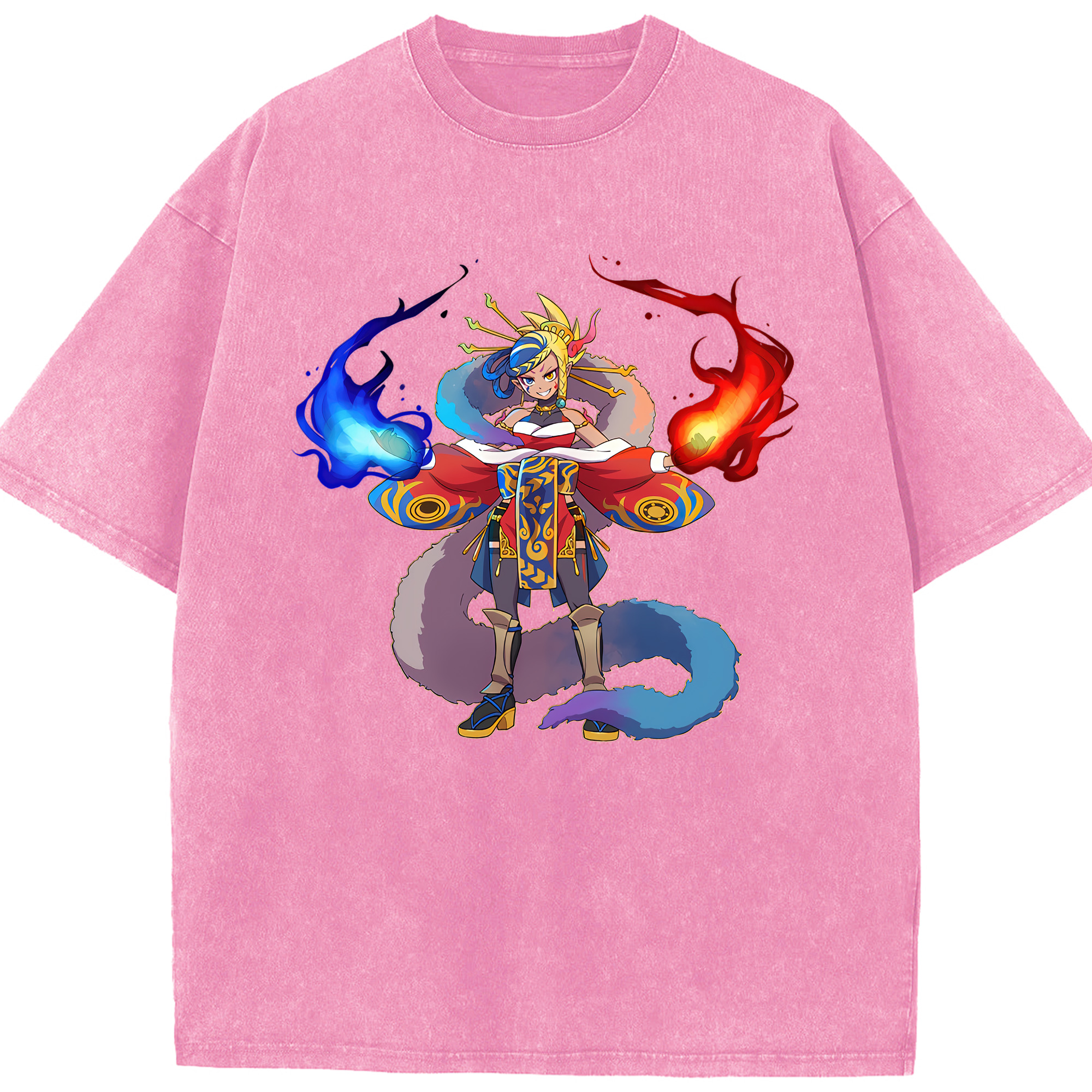 （画像用） 妖怪ウォッチ Yo-kai Watch 綿100% ヴィンテージ風 半袖Tシャツ（フロントプリント）